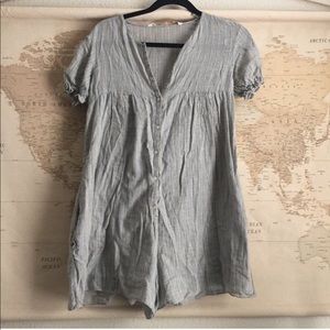 Zara Button-Up Romper